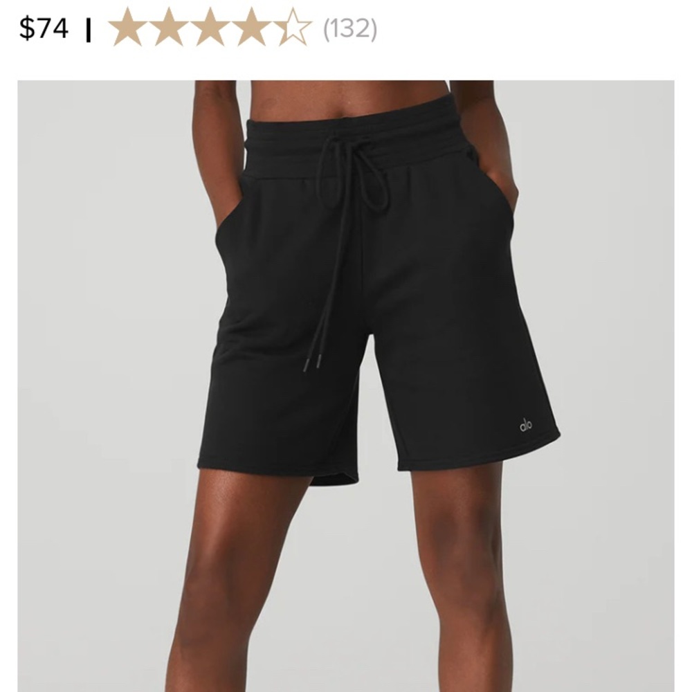 Alo Yoga High-Waist easy sweat short